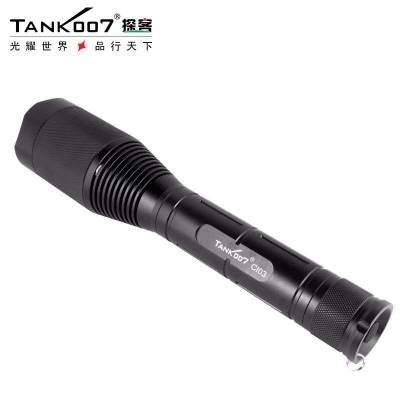 TANK007探客CI03大勻光伸縮調焦式手電投射、無干擾雜散光