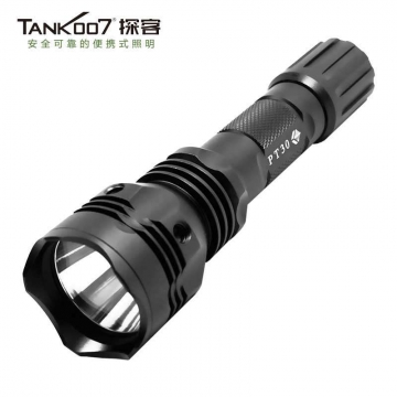 TANK007探客PT30戰術強光手電筒 夜騎露..