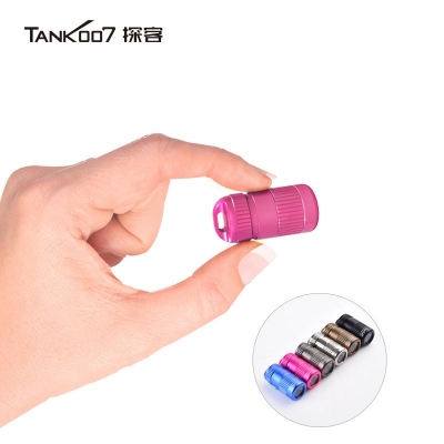 TANK007探客鋁合金長續航小手電E15AI 便攜式迷你超亮led手電筒