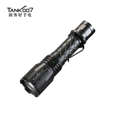 TANK007探客新款PT41戰術執法雙用強光手電LED三開關高亮照明手電